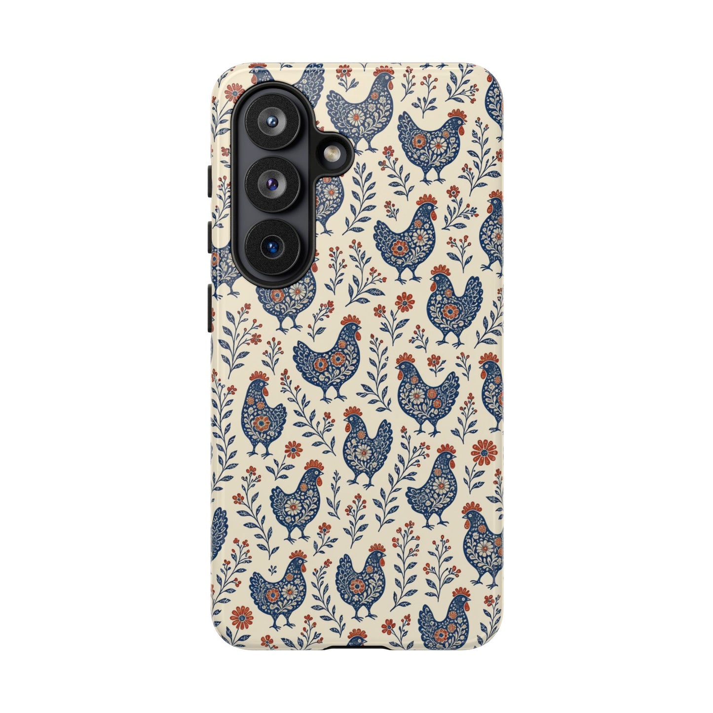 Folk Hens Tough Case