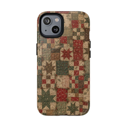 Holly Quilt Magnetic Case