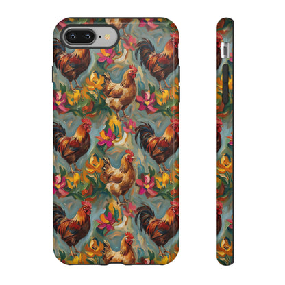 Painted Chickens Tough Case