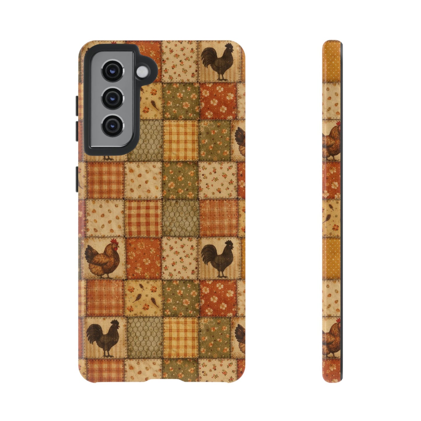 Chickens Patchwork Tough Case