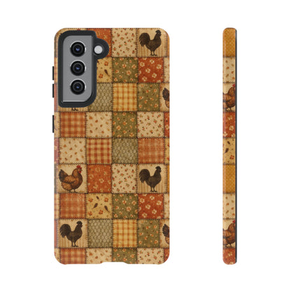 Chickens Patchwork Tough Case