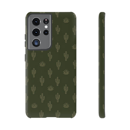 Green Cactus Tough Case
