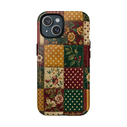 Jewel Tone Patchwork Magnetic Case