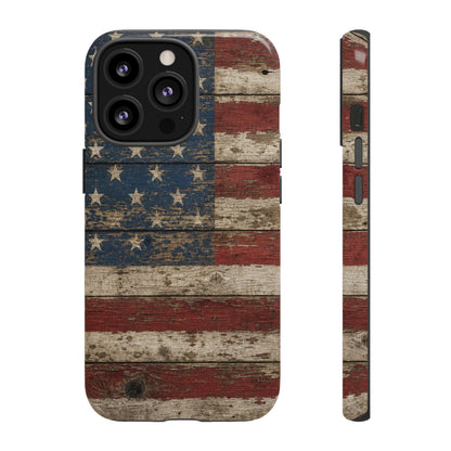 Barnwood Flag Tough Case