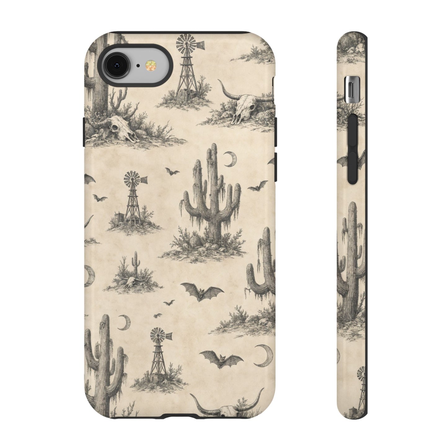 Spooky Desert Toile Tough Case