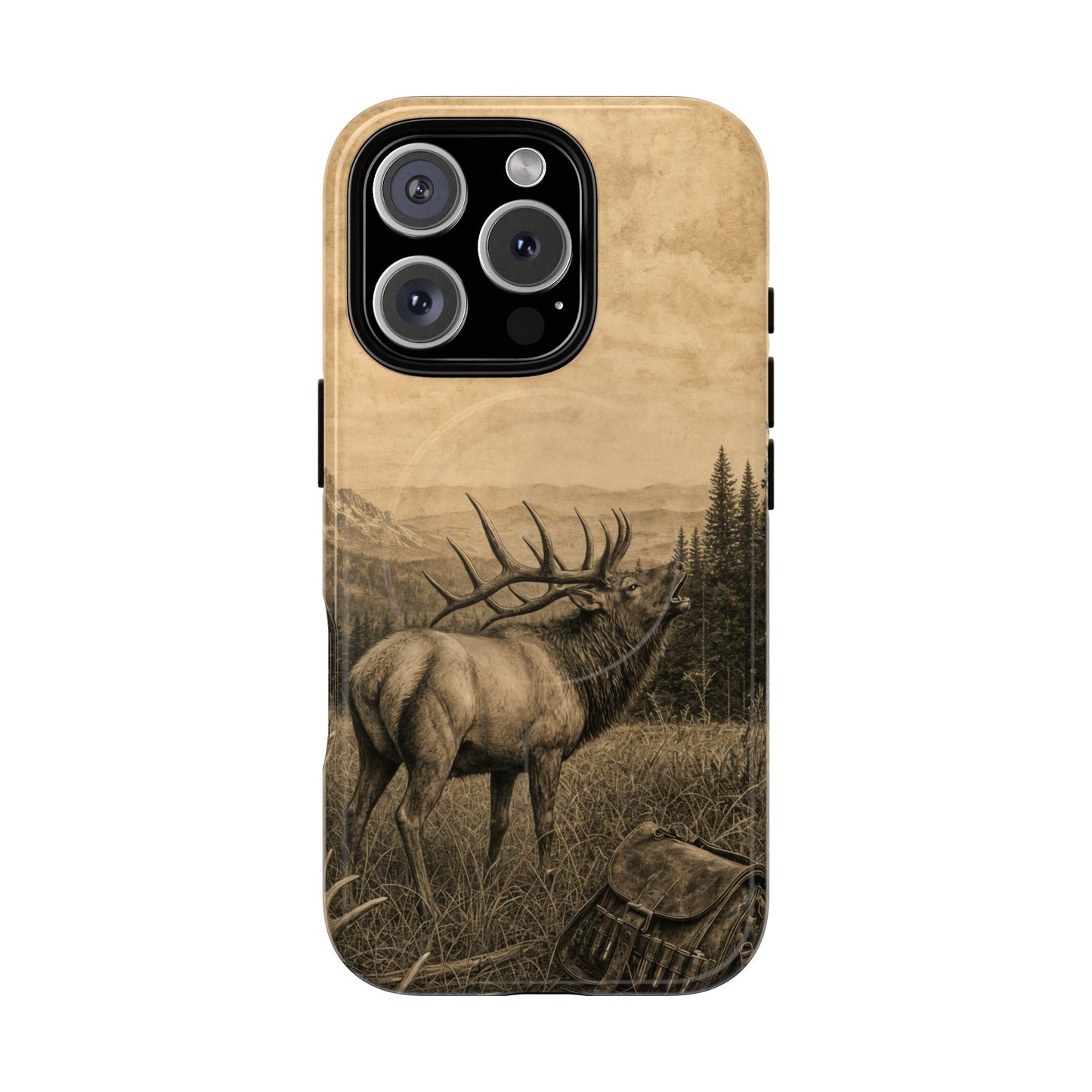 Vintage Elk Magnetic Case
