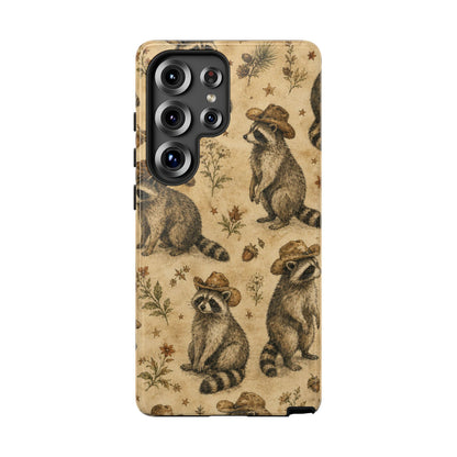 Painted Raccoon Tough Case