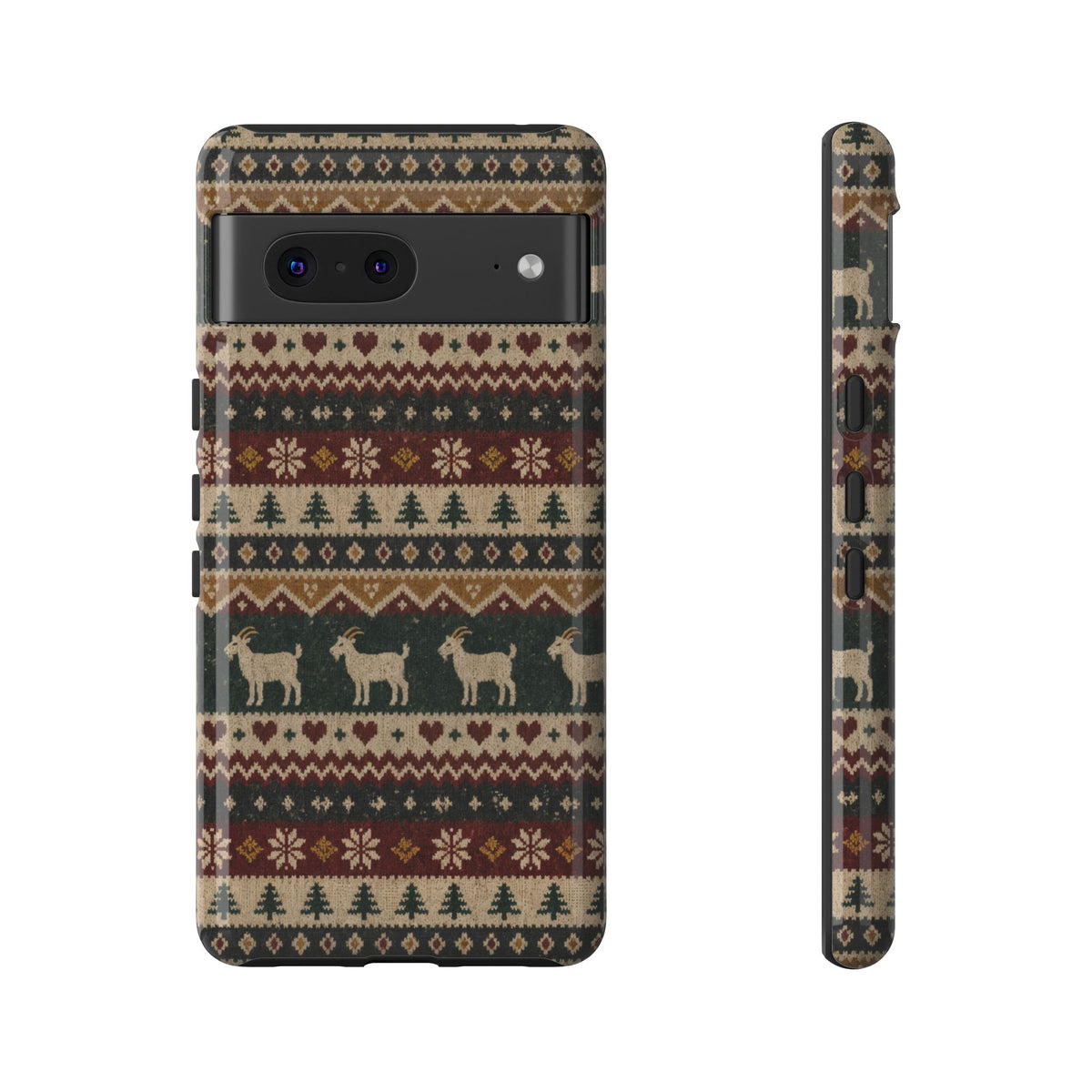 Fair Isle Goats Tough Case