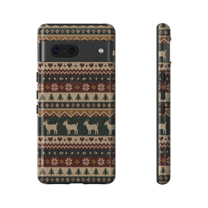 Fair Isle Goats Tough Case