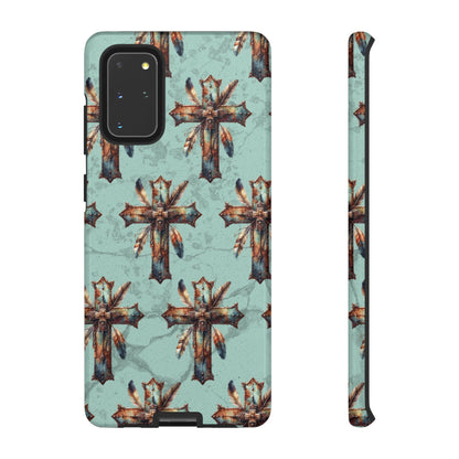 Crosses And Feathers Tough Case