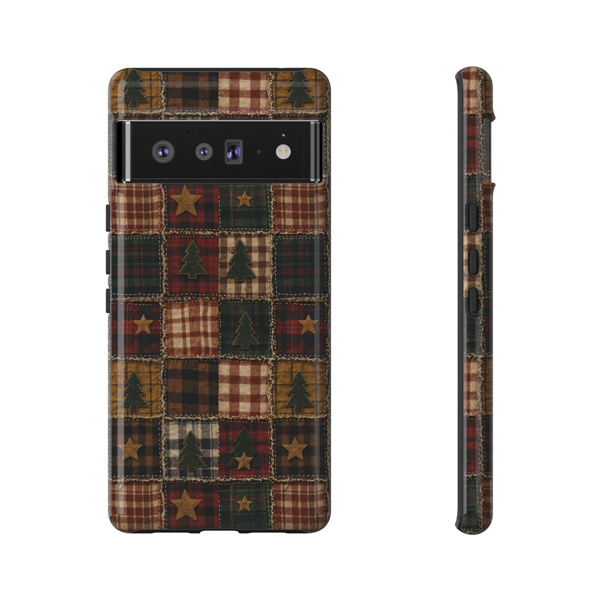 Christmas Rag Quilt Tough Case