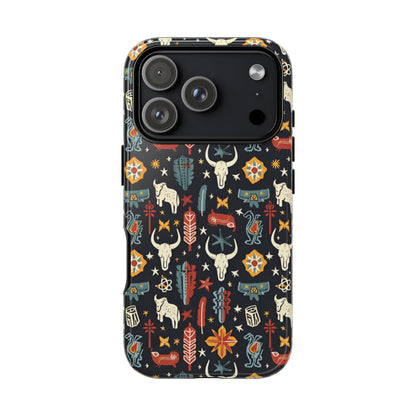 Colorful Western Tough Phone Case