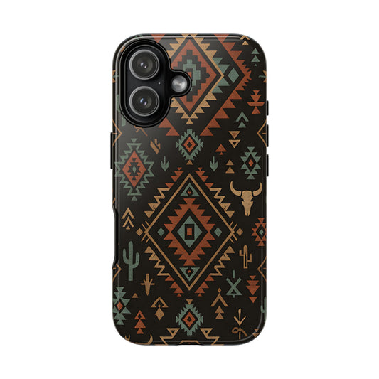 Midnight Western Aztec Tough Case