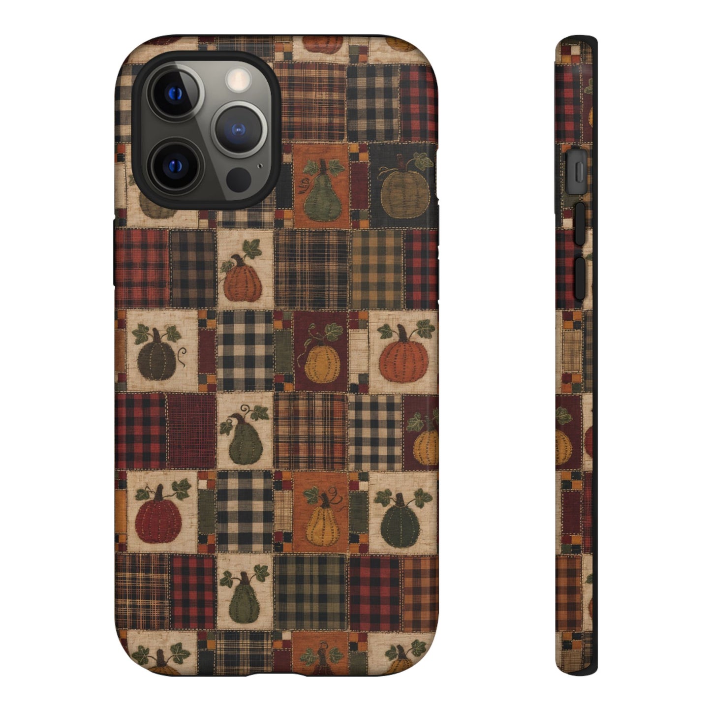 Plaid Pumpkin Tough Case
