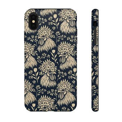 Floral Rooster Tough Case