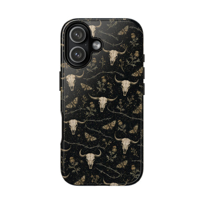 Bull Skull Barbwire Tough Case