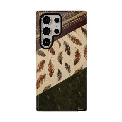 Feather Aztec Swaths Tough Case