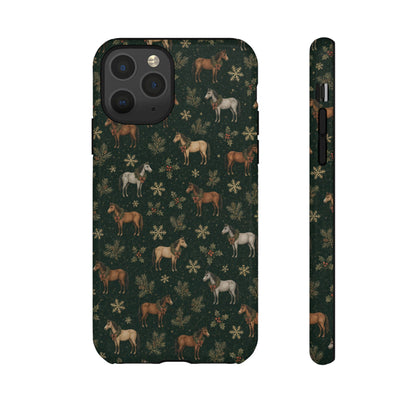 Evergreen Horses Tough Case