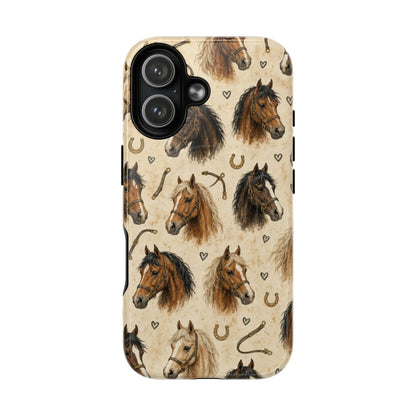 Horse Portraits Magnetic Case