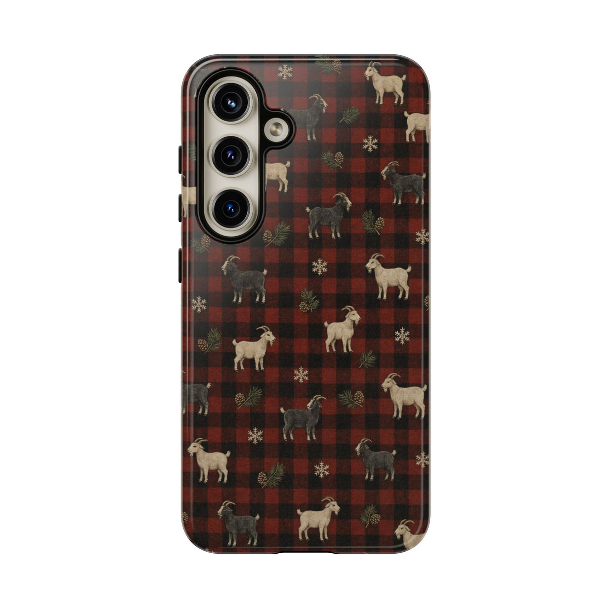 Buffalo Check Goats Tough Case