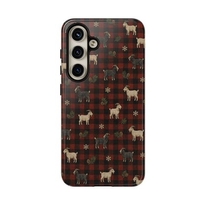 Buffalo Check Goats Tough Case