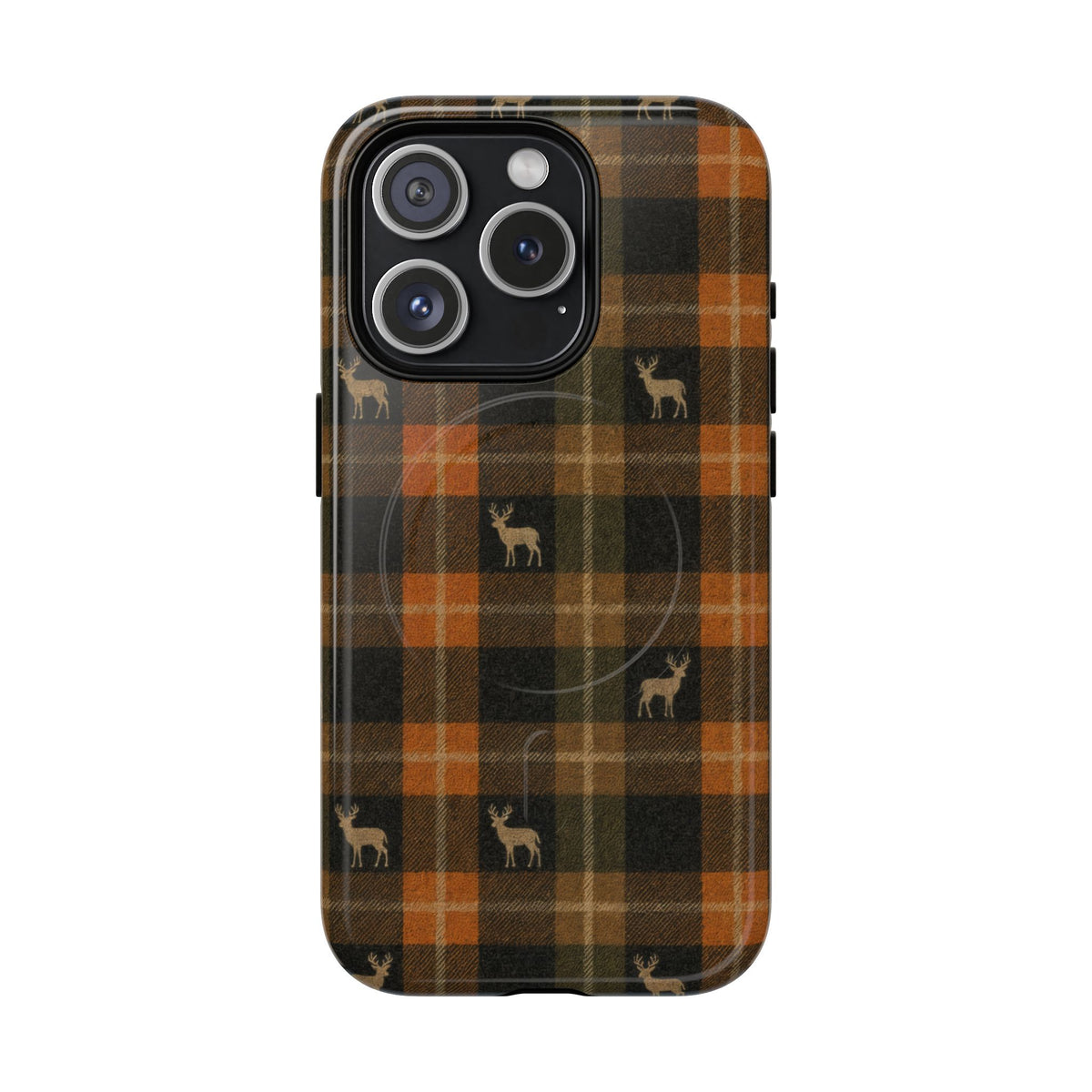 Buck Plaid Magnetic Case