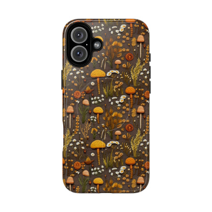 Brown Mushroom Magnetic Case