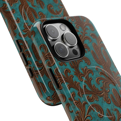 Cactus + Scrolls Magnetic Case