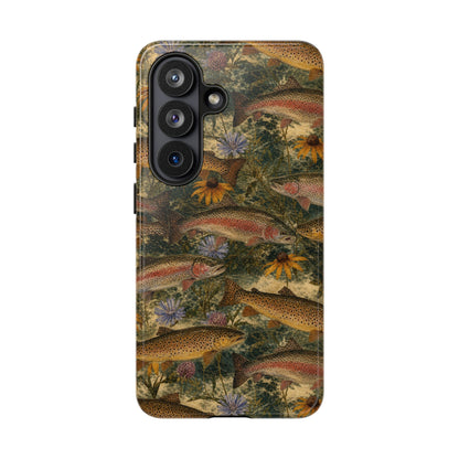 Floral Trout Tough Case