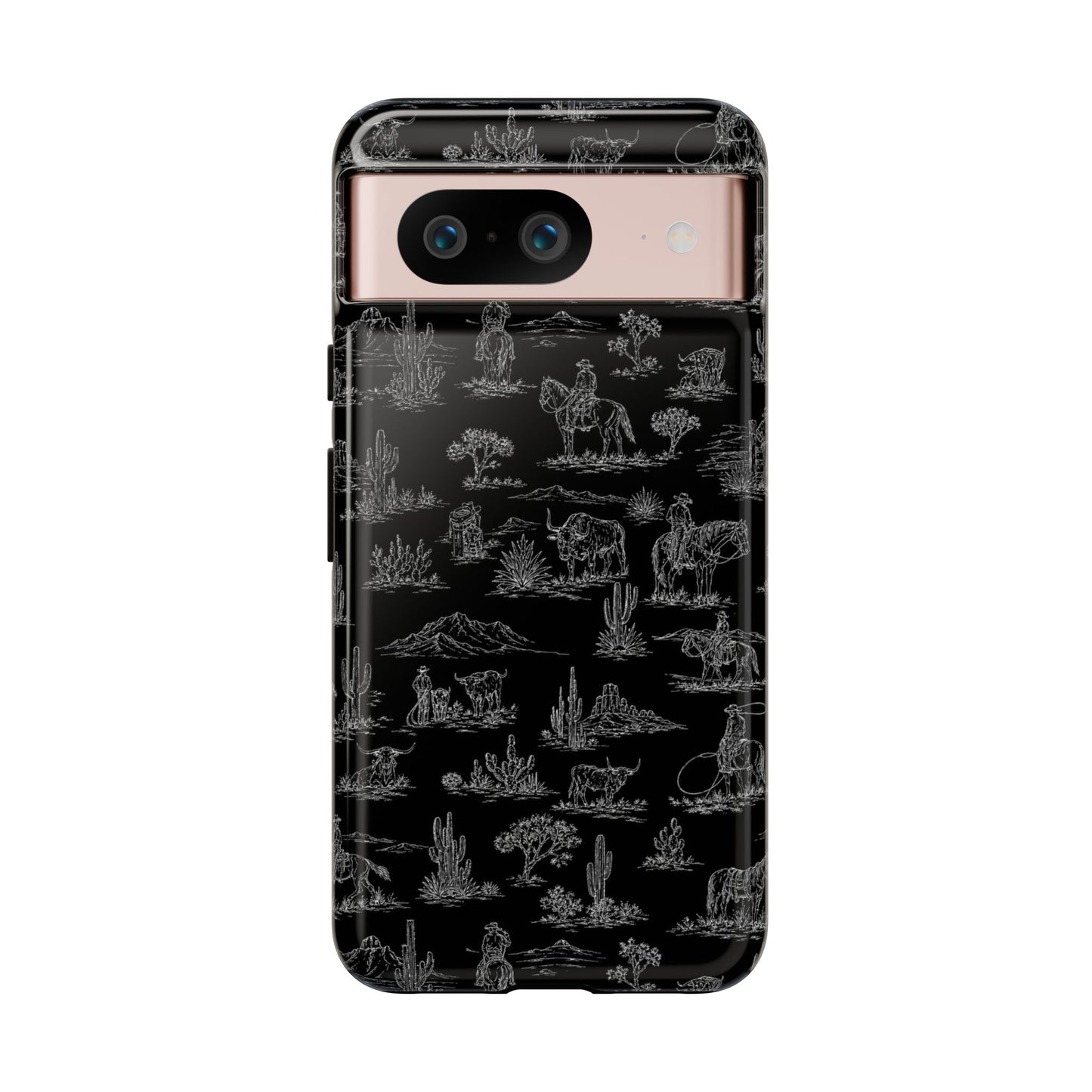 Midnight Toile Tough Case