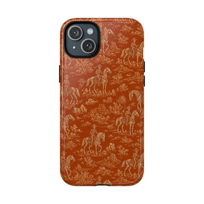 Cowboy Skeleton Toile Magnetic Case