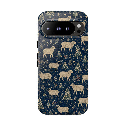 Snowy Sheep Tough Case