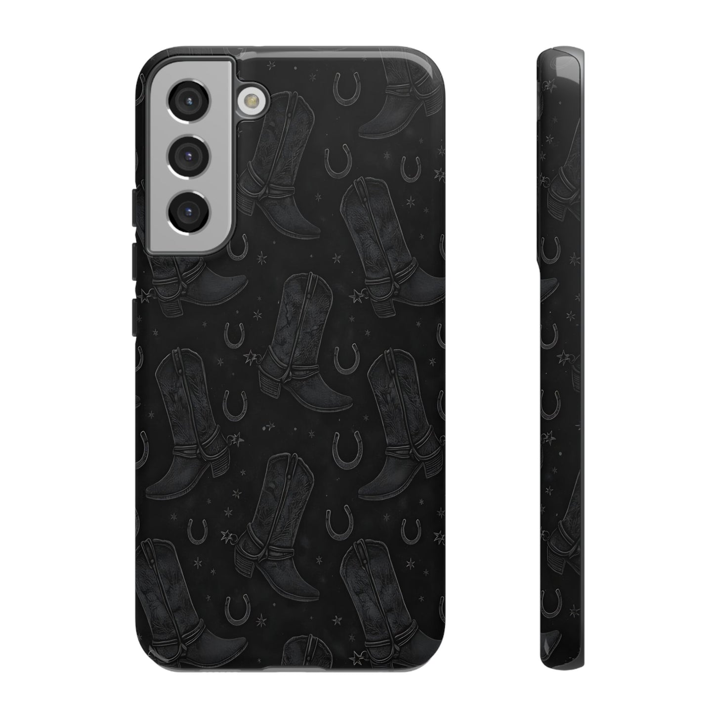 Western Noir Boots Tough Case