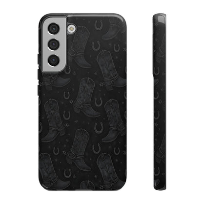 Western Noir Boots Tough Case