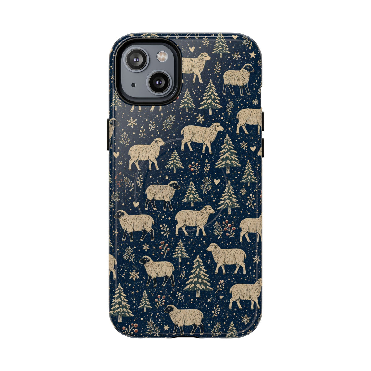 Snowy Sheep Magnetic Case