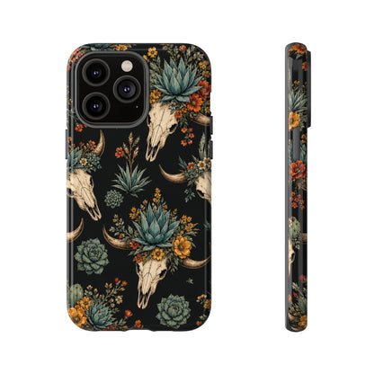 Desert Bloom Skull Tough Case