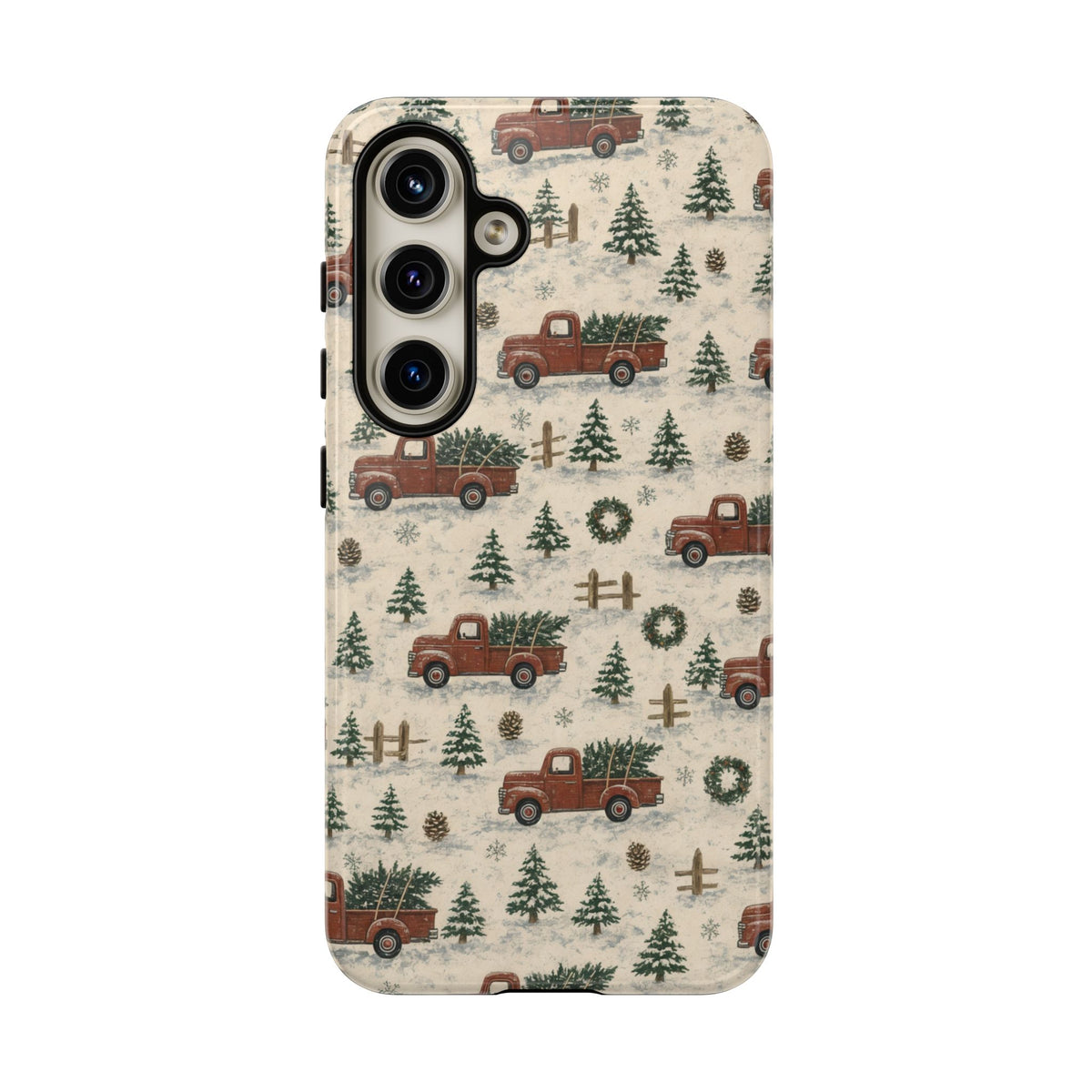 Red Truck Tree Farm Tough Case