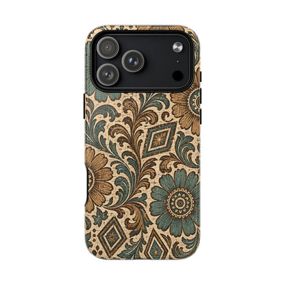 Vintage Floral Magnetic Case