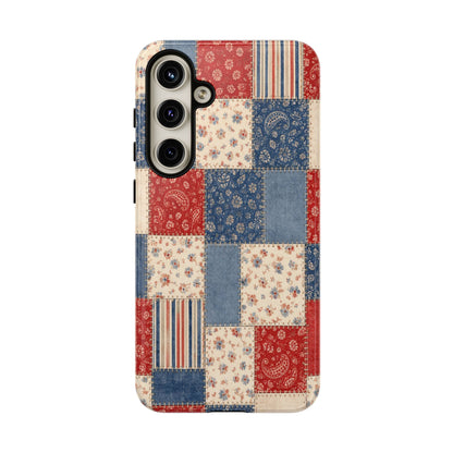 Patriotic Patchwork Tough Case