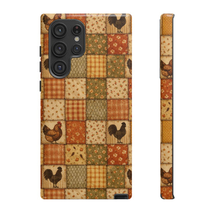 Chickens Patchwork Tough Case