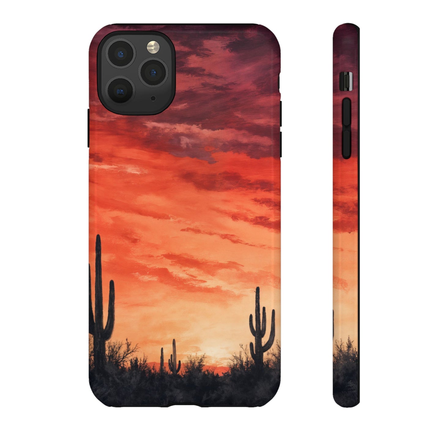 Desert Sunset Swaths Tough Case