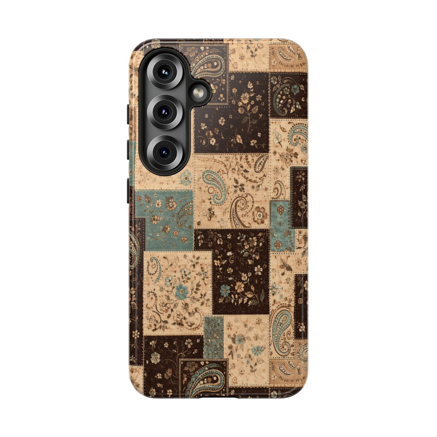 Chocolate Patchwork Tough Case