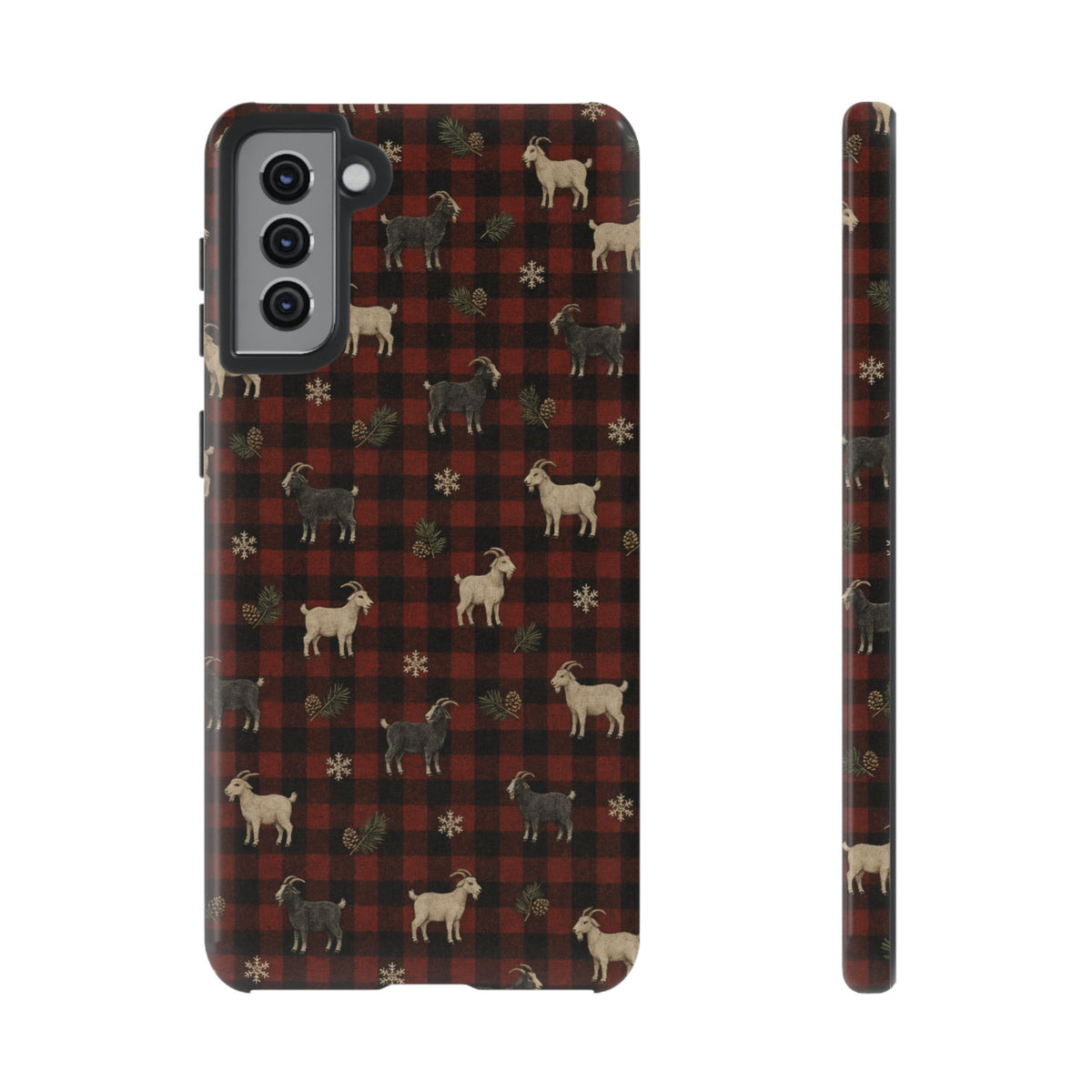 Buffalo Check Goats Tough Case