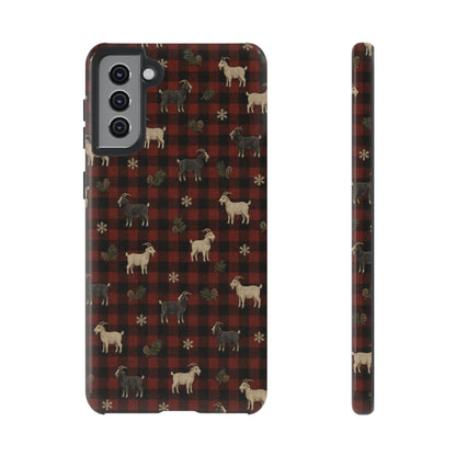 Buffalo Check Goats Tough Case
