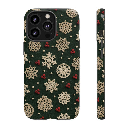 Crochet Snowflakes Tough Case
