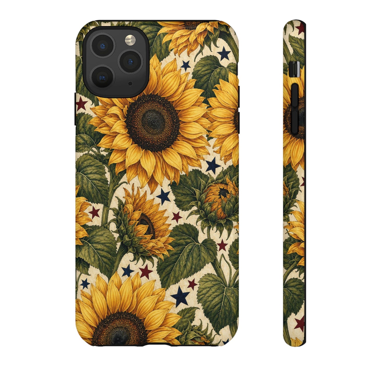Stars And Sunflowers Tough Case