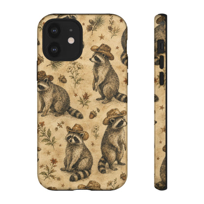 Painted Raccoon Tough Case