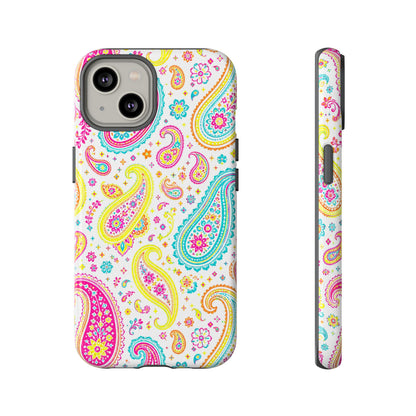 Neon Paisley Tough Case