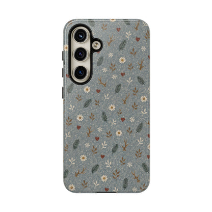 Antler Daisies Snow Tough Case