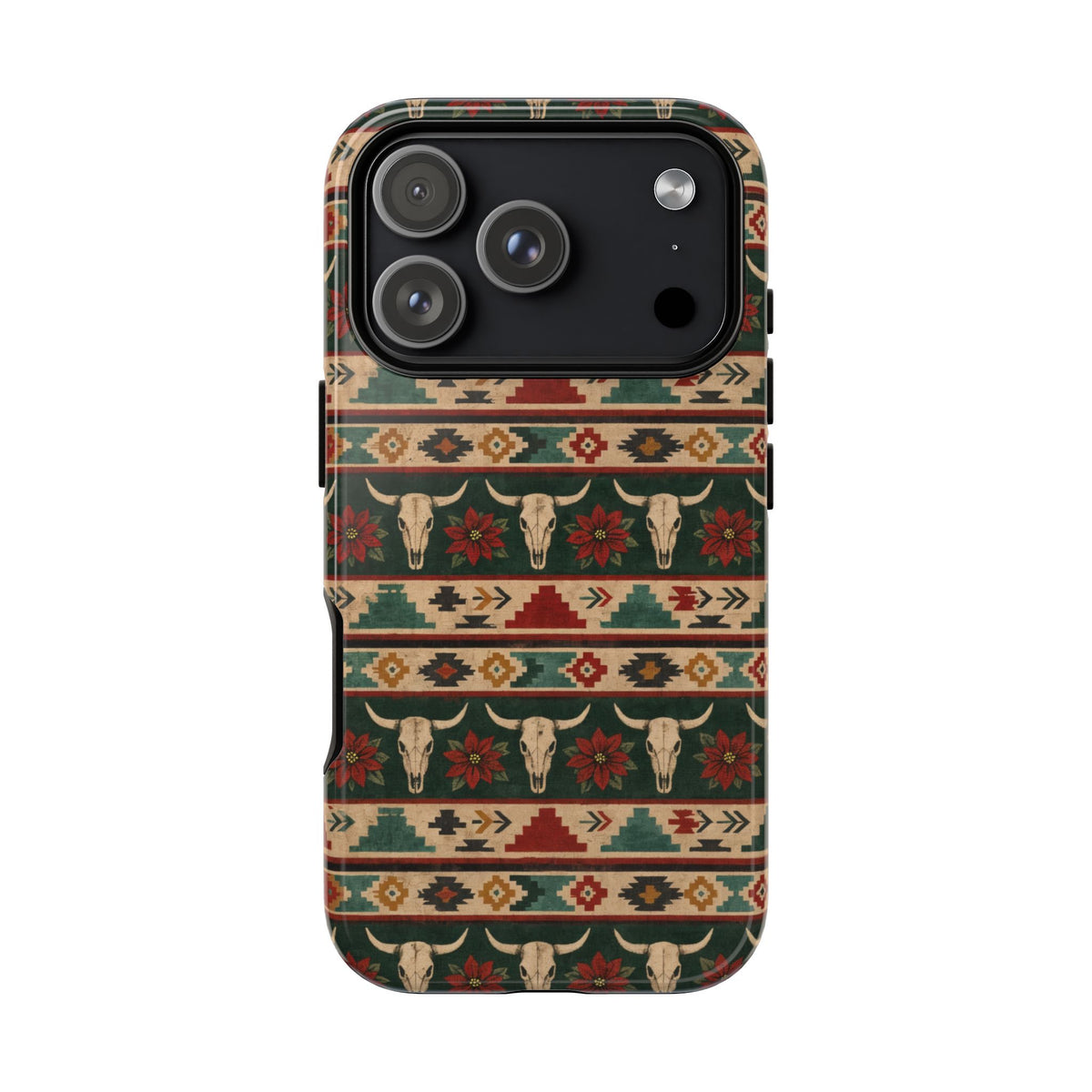 Skull Blanket Stripe Tough Case
